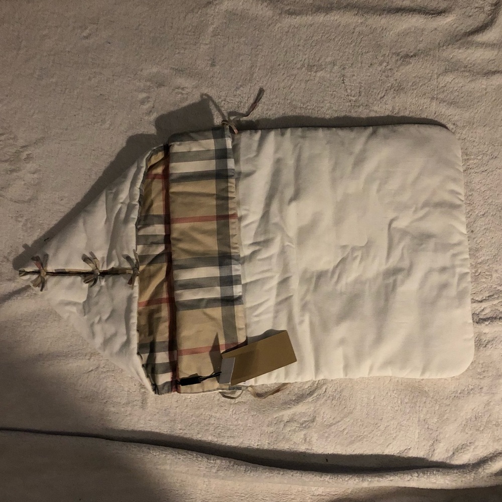 Burberry baby sleeping bag, bunting, gift